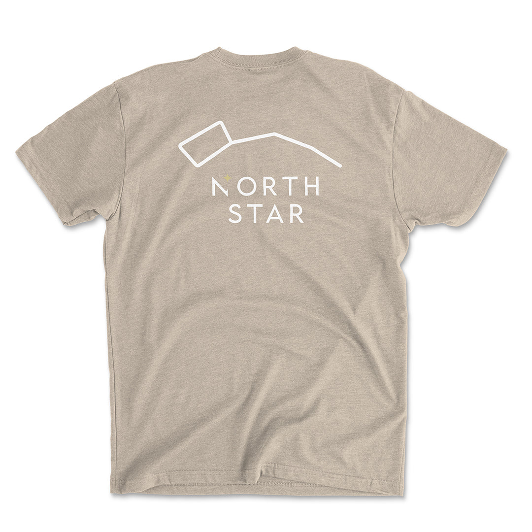 North Star Cream Tee
